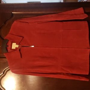 Suede Red Jacket